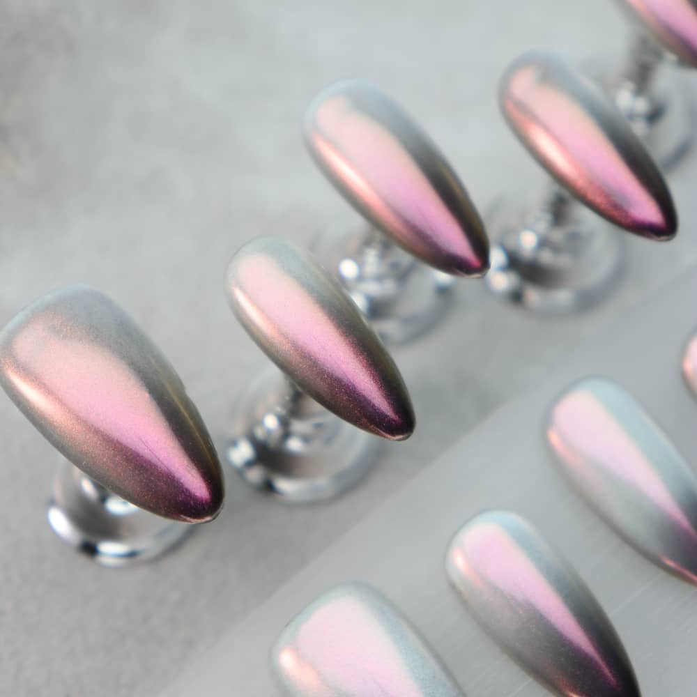 Ancient Valley Handmade Almond Press On Nails  A584