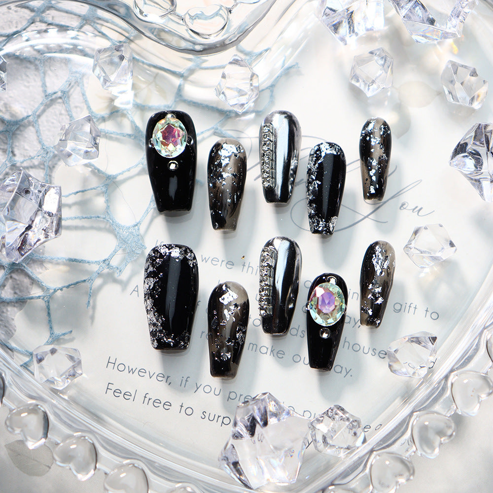 Night Elves Handmade Coffin Nails  A728