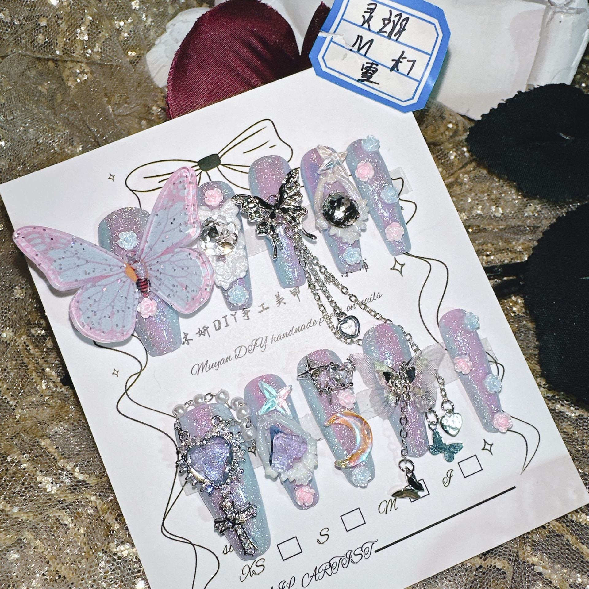 Fantasy Elf Press On Nails - NoirNail