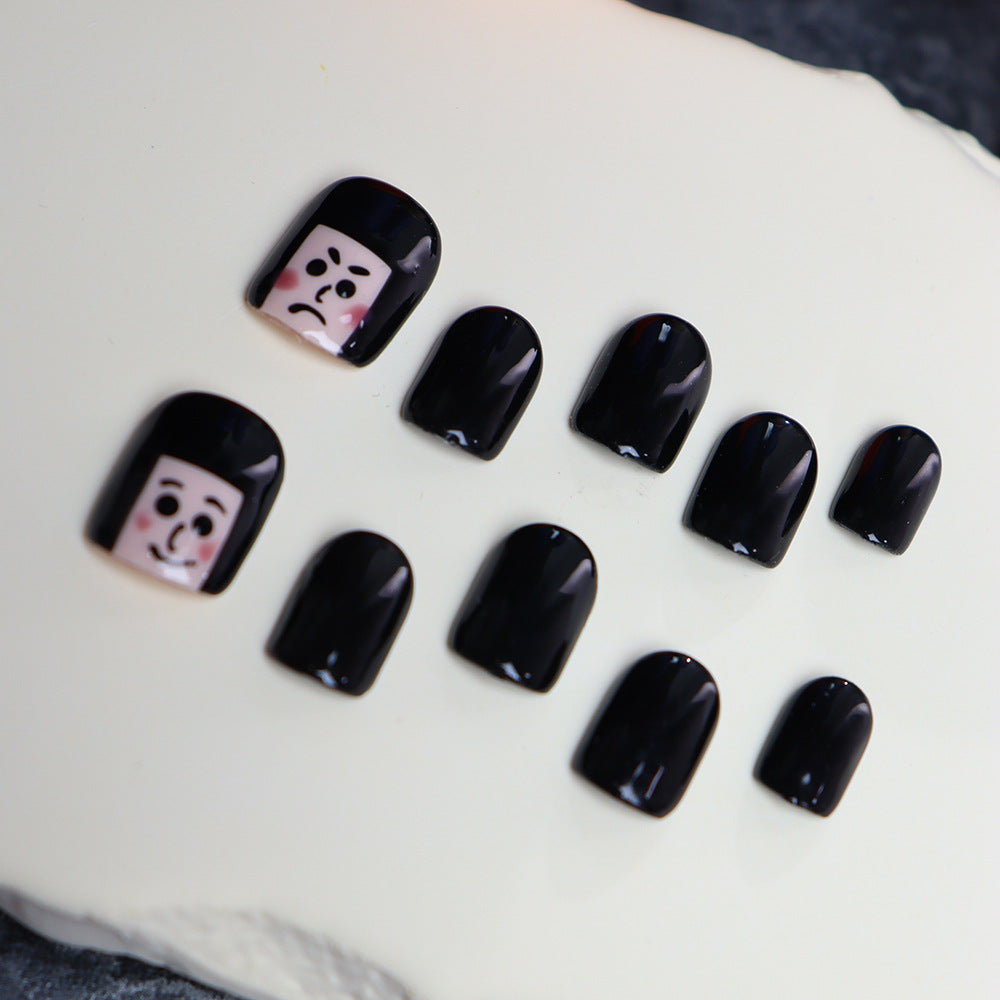 Bangs Handmade Square Nails A644