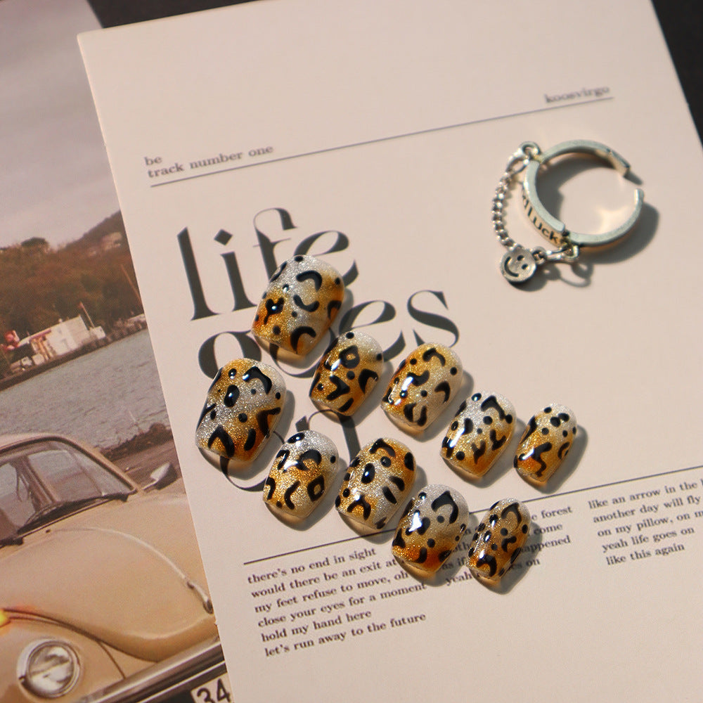 Pussycat Handmade Square Nails A528