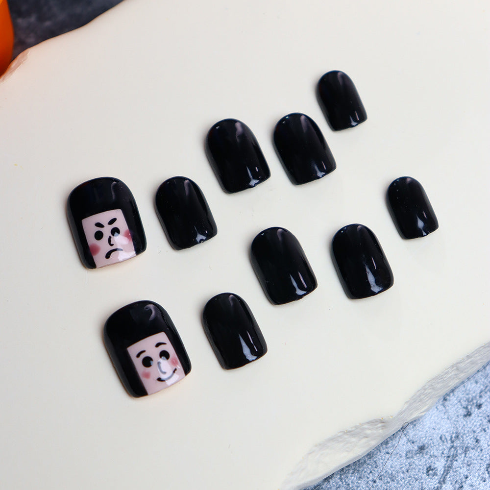 Bangs Handmade Square Nails A644