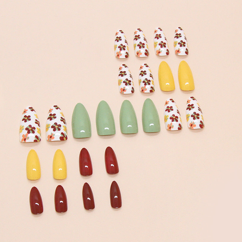 Maillard The Wizard of Oz Almond 24PCS Free Size Press on Nails W1767