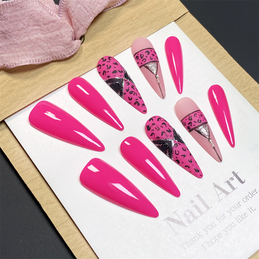 APT. Bikini Handmade Stiletto Press on Nails A95014