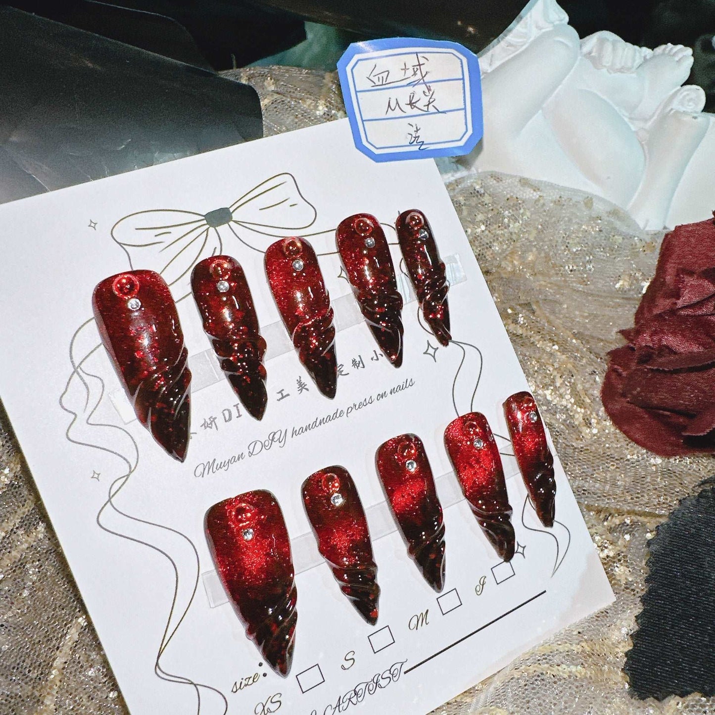 Bloody Romance 100% Handmade Pressons