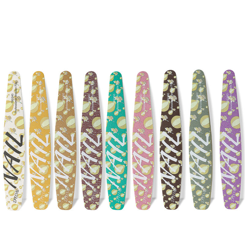 Color Printed Washable Nail File - NoirNail