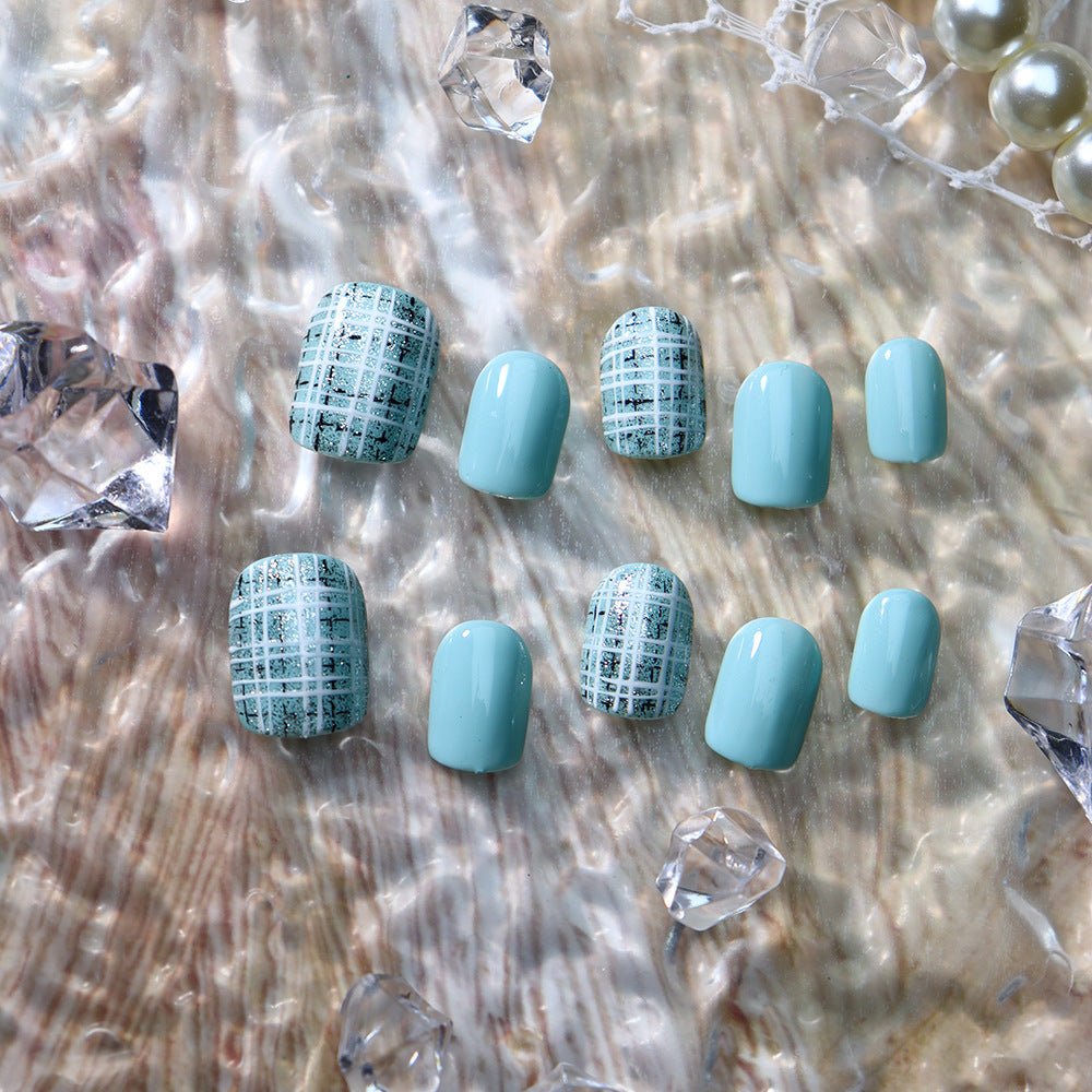 Miss Coco Handmade Square Nails A649