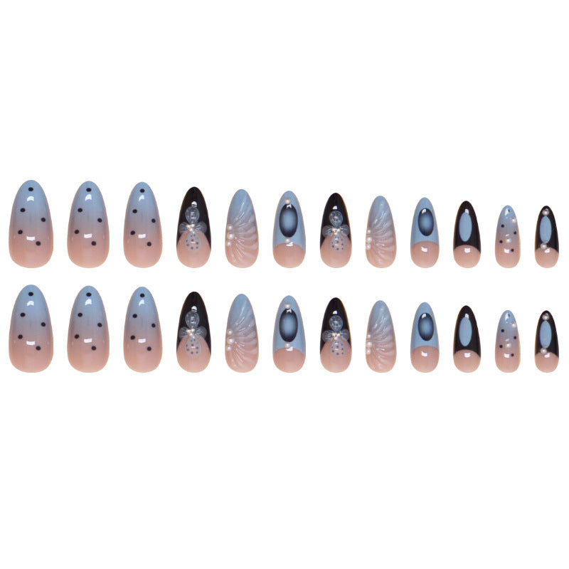 Daughter of the Sea Stiletto 24PCS Free Size Press on Nails Z901