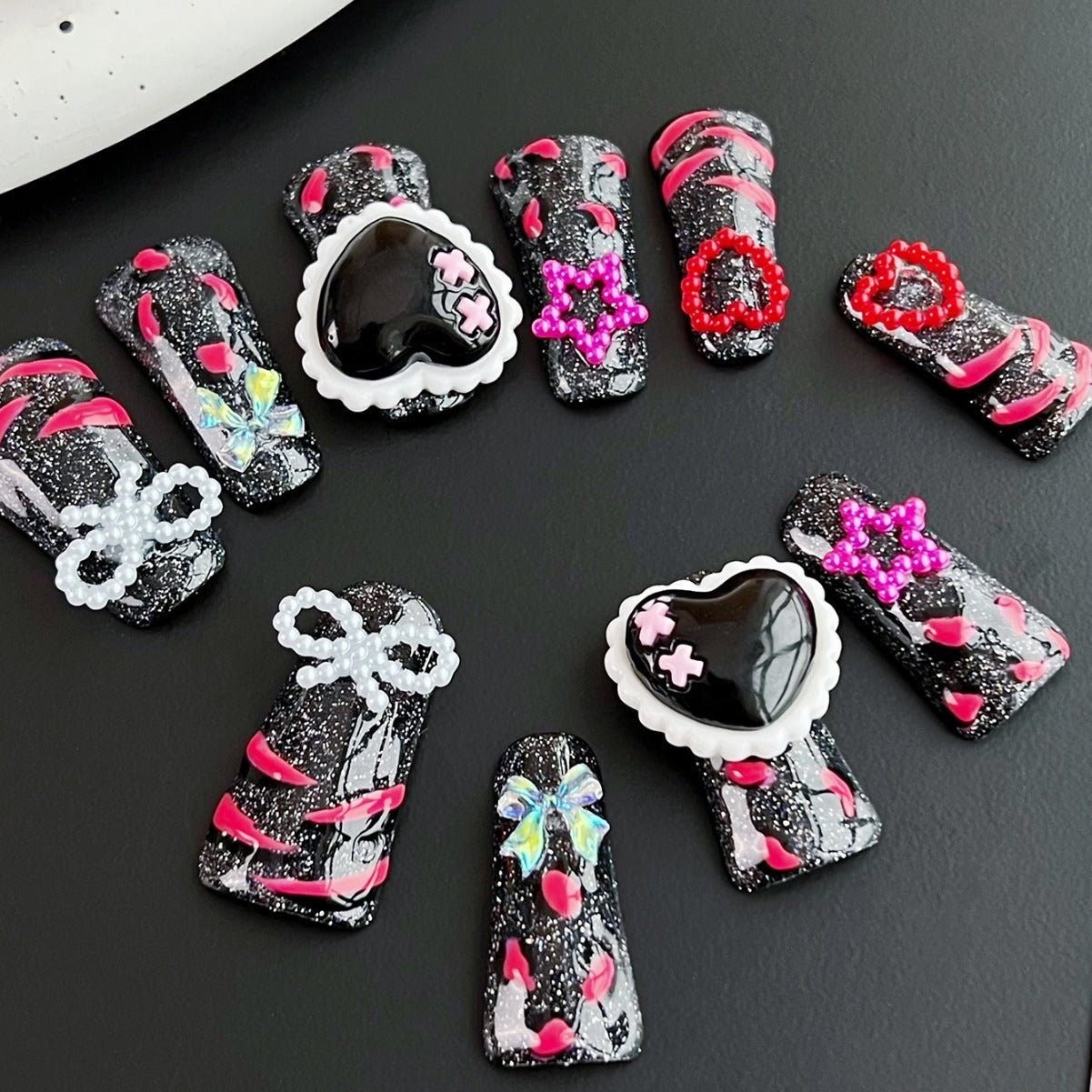 APT Handmade Duck Press On Nails