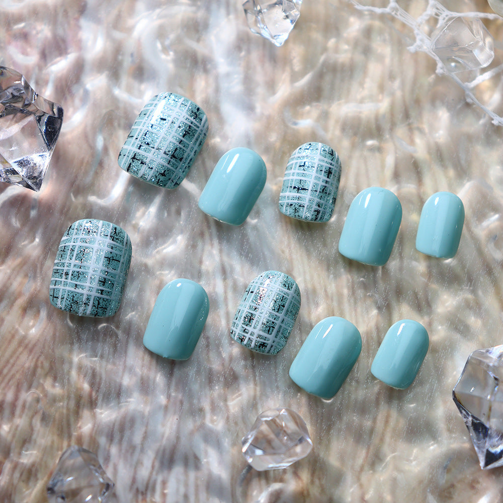 Miss Coco Handmade Square Nails A649