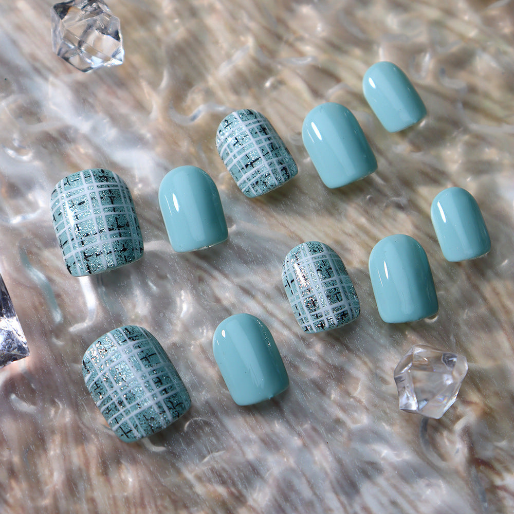 Miss Coco Handmade Square Nails A649