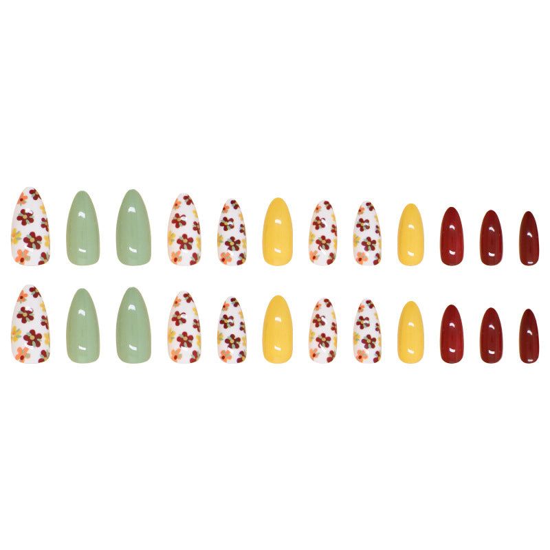 Maillard The Wizard of Oz Almond 24PCS Free Size Press on Nails W1767