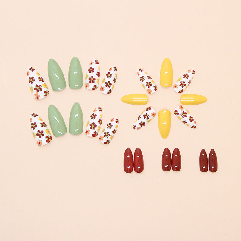 Maillard The Wizard of Oz Almond 24PCS Free Size Press on Nails W1767