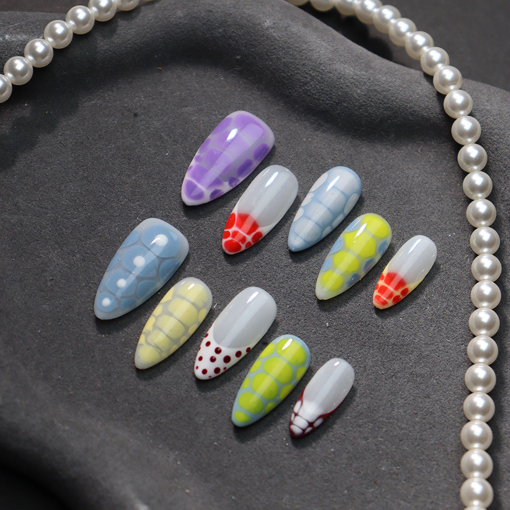 Fantastic Beasts and Where to Find Them Handmade Almond Press On Nails  A606