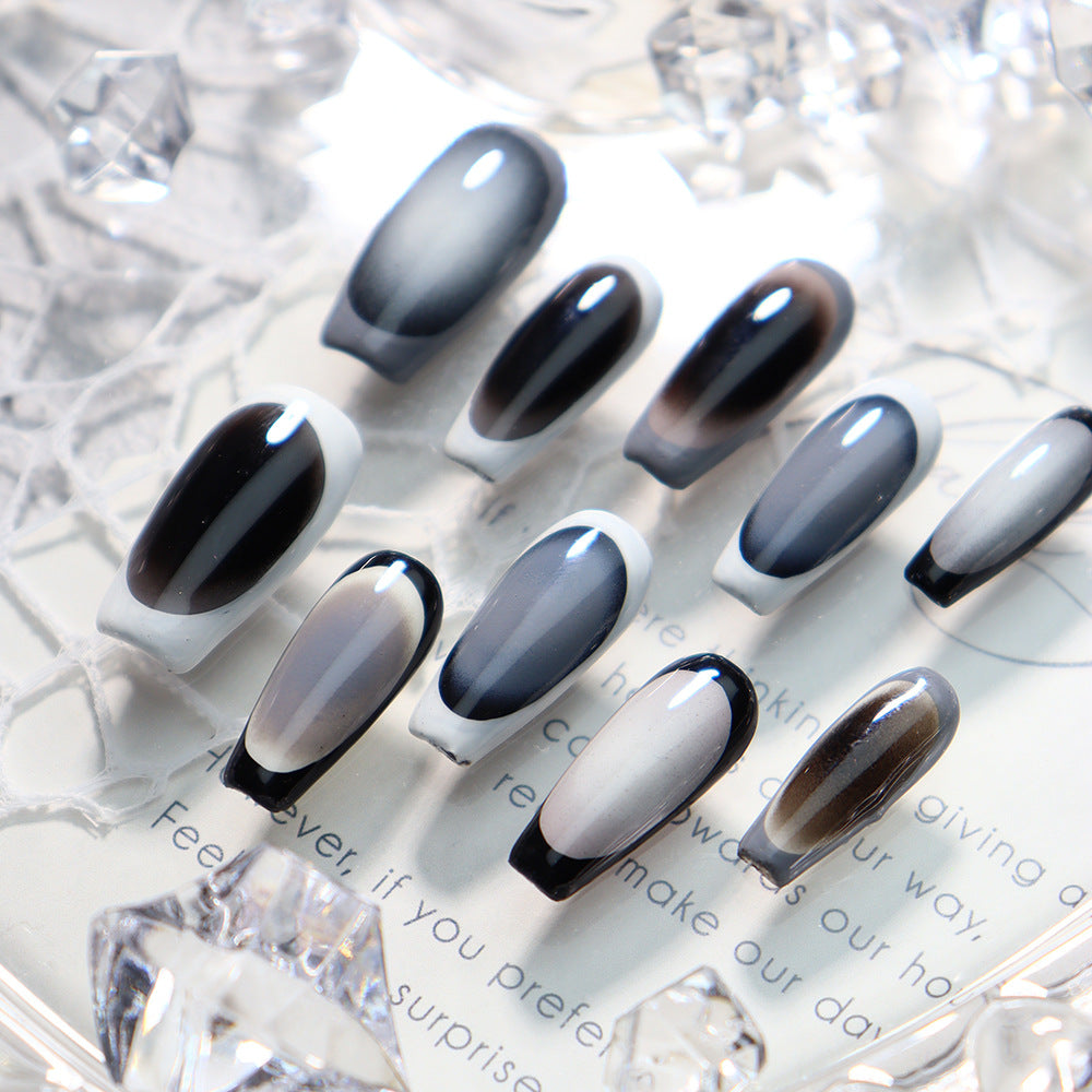 Parallel World Handmade Coffin Press On Nails A746