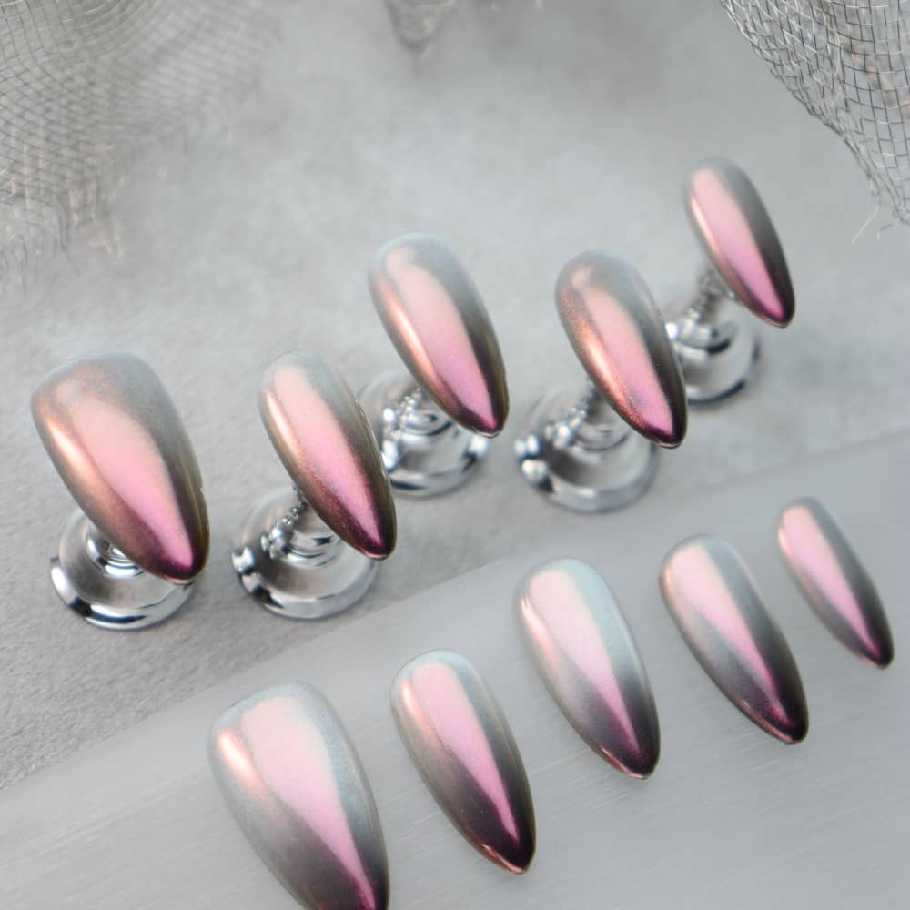 Ancient Valley Handmade Almond Press On Nails  A584