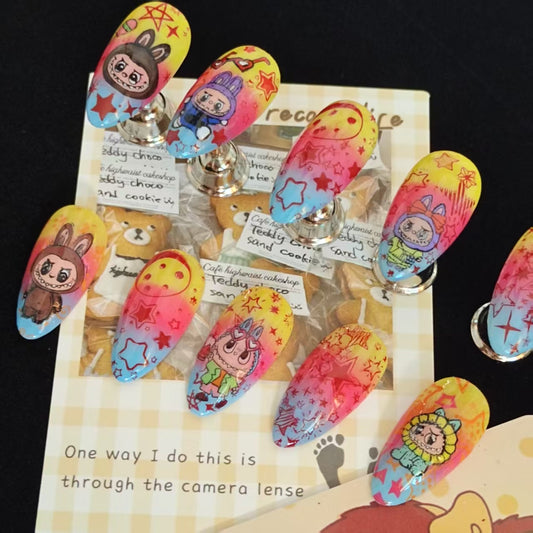 LaBuBu Handmade Almond Press On Nails